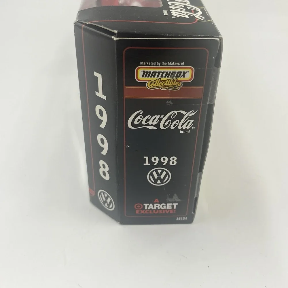 Matchbox 1:64 scale Coca-Cola series 1962 VW Beetle &‎ 1998 VW Concept 1